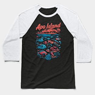 APO ISLAND Baseball T-Shirt